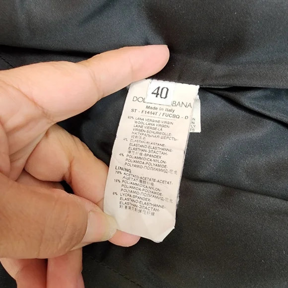 Dolce & Gabbana Wool Jacket - Picture 9 of 9